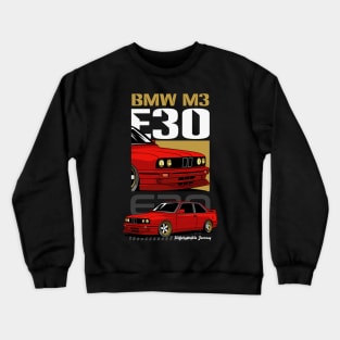 Iconic M3 E30 Car Crewneck Sweatshirt